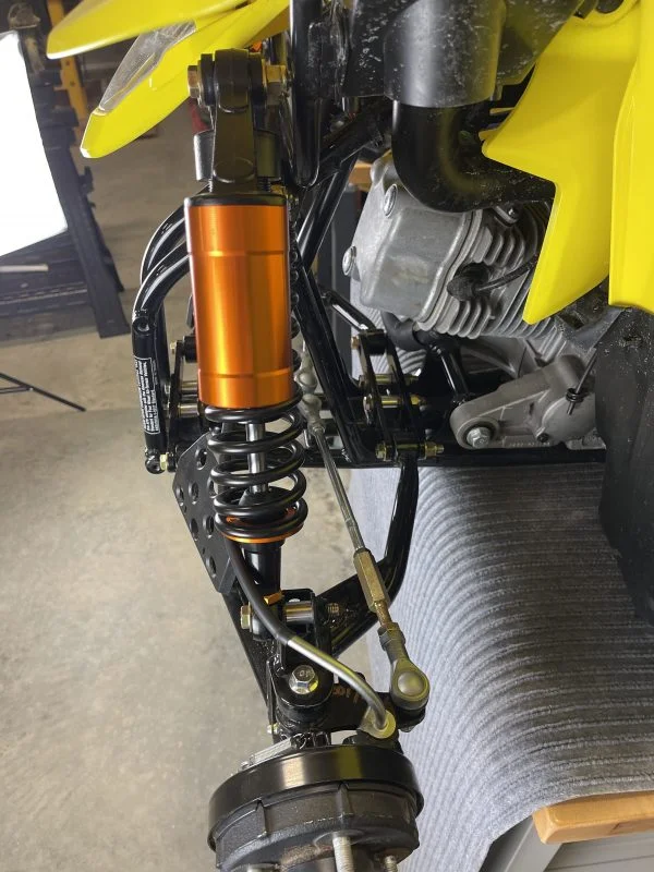 Suzuki LT-Z90 ATV Widening and Shock Conversion Kit - Image 4