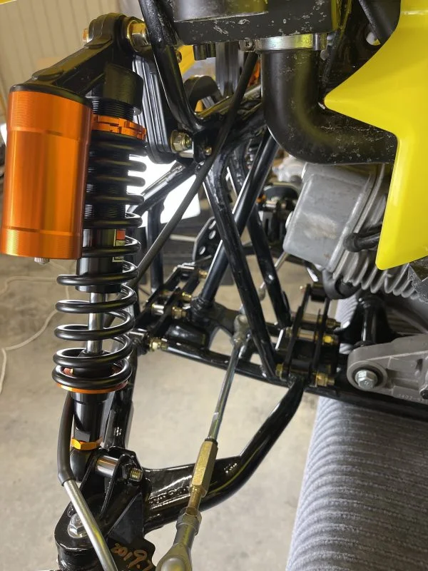 Suzuki LT-Z90 ATV Widening and Shock Conversion Kit - Image 5