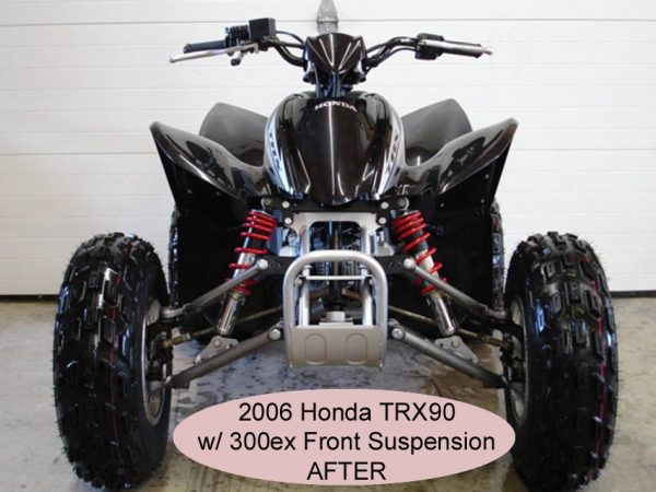 Honda TRX90 to 300EX Dual A-arms & Shocks Suspension Conversion Kit - Image 4
