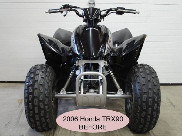 Honda TRX90 to 300EX Dual A-arms & Shocks Suspension Conversion Kit - Image 3