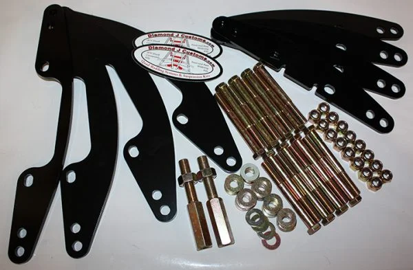 Honda TRX 250EX or 2000-present 250X Widening and Lowering Kit - Image 2