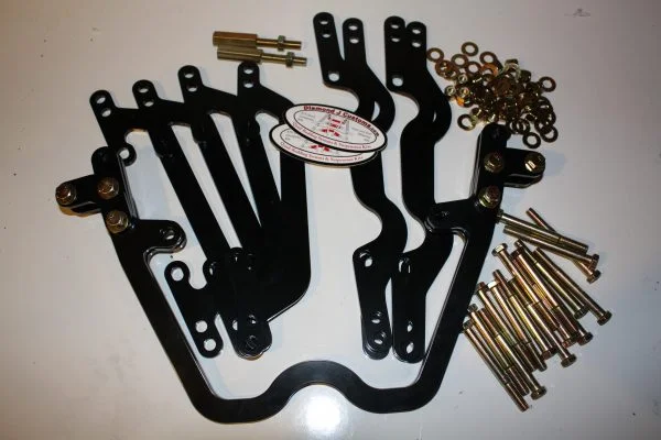 Can-Am DS 250 or Kymco Mongoose or Maxxer 300/250 ATV Widening and Shock Conversion Kit - Image 2