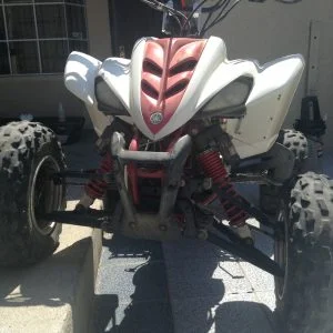 Yamaha Raptor 350 ATV Widening and Shocks Conversion Kit