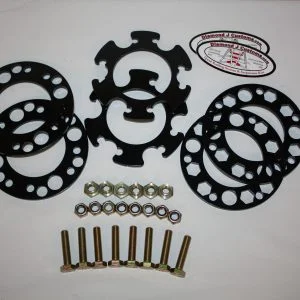 Suzuki LT80 / KFX80 / LT90 to Z400 4x110mm Rear Wheels Tires Conversion Kit