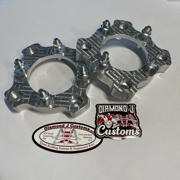 4/156mm to 4/110mm Conversion Wheel Spacers, 1" thick