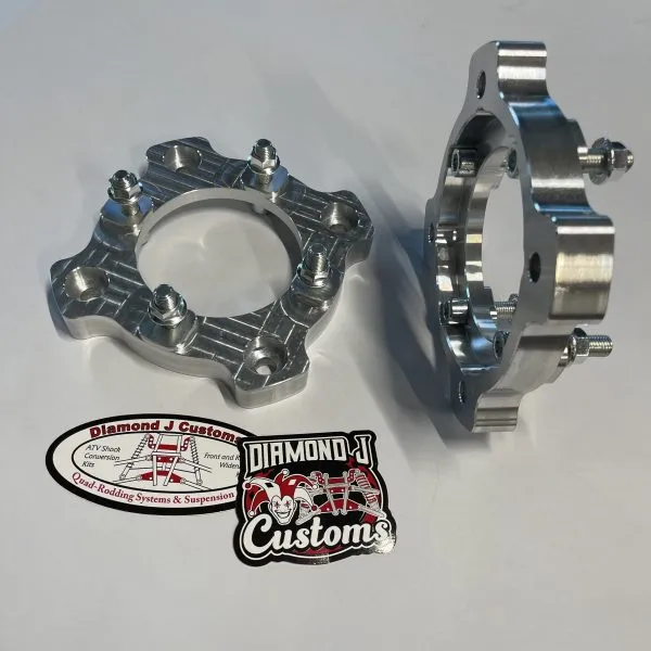 4/156mm to 4/110mm Conversion Wheel Spacers, 1" thick - Image 2