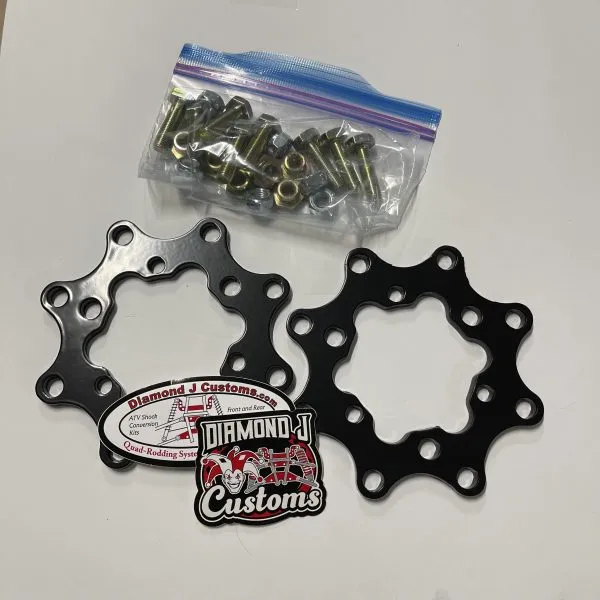 3/90 and 3/97 to 4/130 Rear Wheels Conversion Kit (Yamaha 80cc ATV Models)