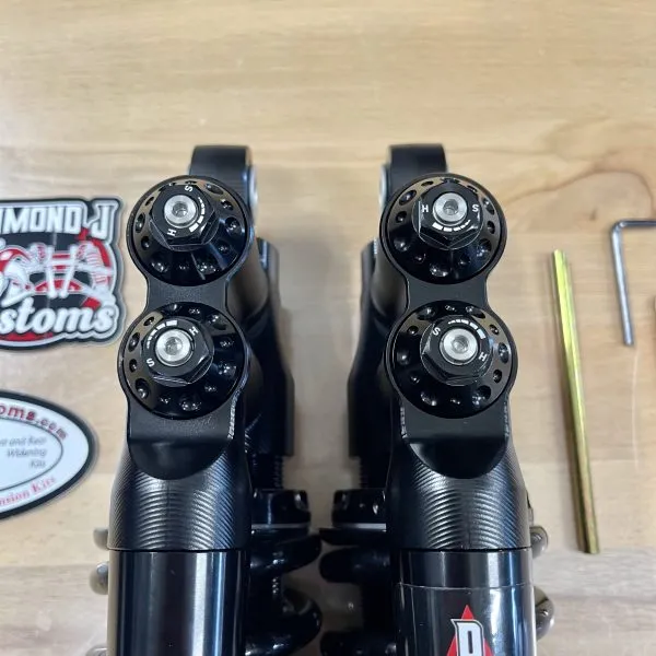 [Single] DIAMOND+ 320mm Machined Shock with Adjustable Reservoir (12.5") - Image 8