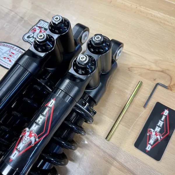 [Single] DIAMOND+ 320mm Machined Shock with Adjustable Reservoir (12.5") - Image 9