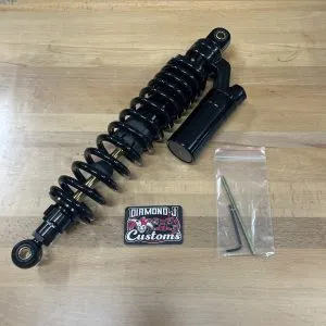 [Single] DIAMOND 400mm-460mm Adjustable Shocks with Reservoirs (15.75-18.25")