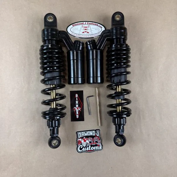(016) Pre-Owned DIAMOND 320mm Shocks (Pair) – 8mm Coils - Image 6